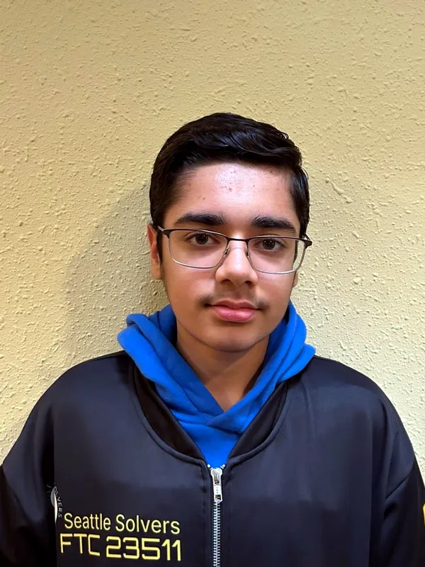 Viraj in the team jacket